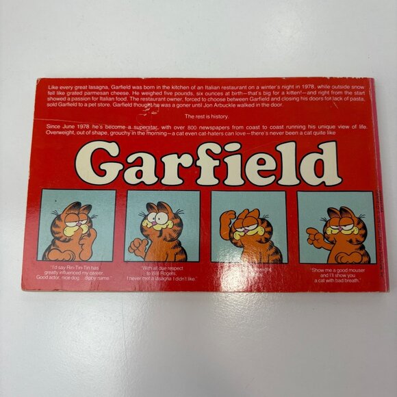 Garfield At Large His First Book Jim Davis March 1980 1st Edition Cartoon Comic - Picture 2 of 11